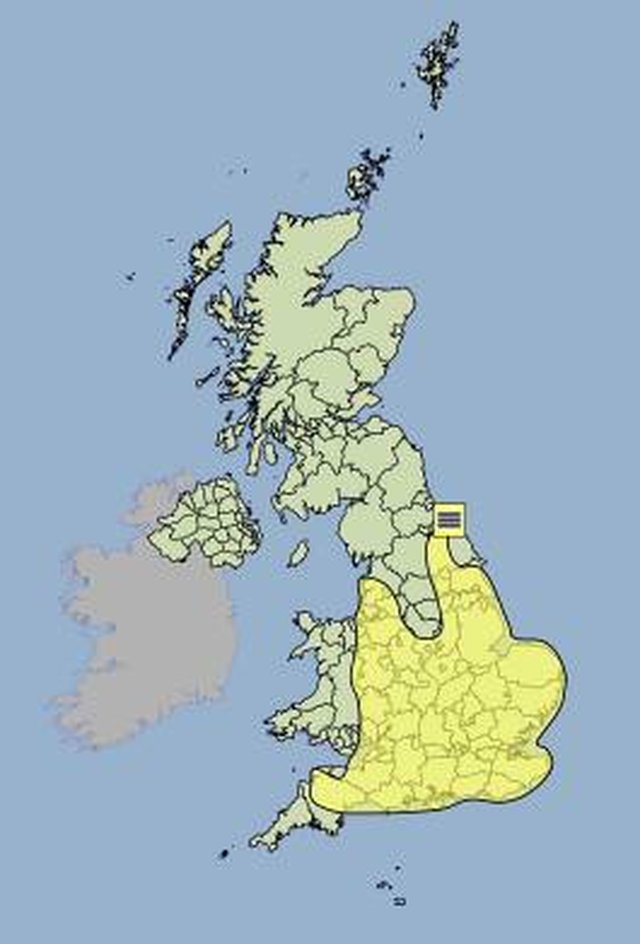 Yellow fog warning for Devon and rest of SW image