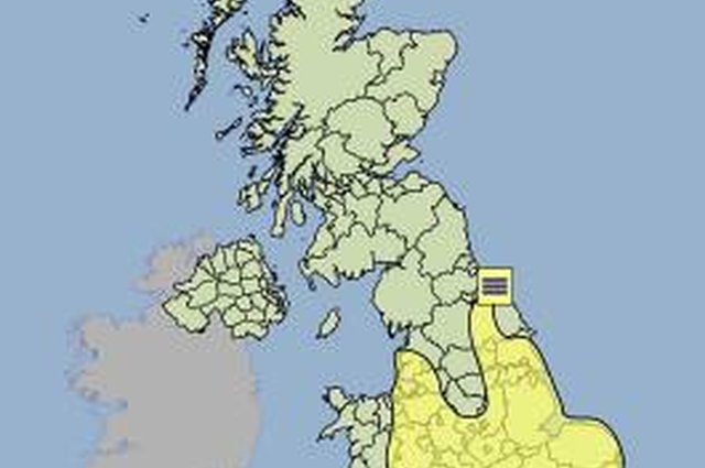 Yellow fog warning for Devon and rest of SW image