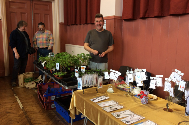 At the Community Market - Fresh home grown plants by Paul image