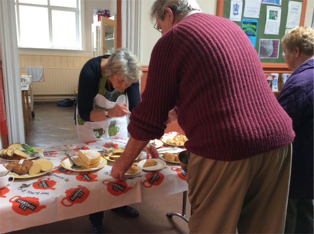 At the Community Market - Check out the cakes!! image