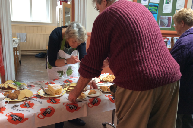 At the Community Market - Check out the cakes!! image