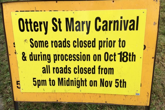 Reminder to everyone Ottery Carnival tonight! image