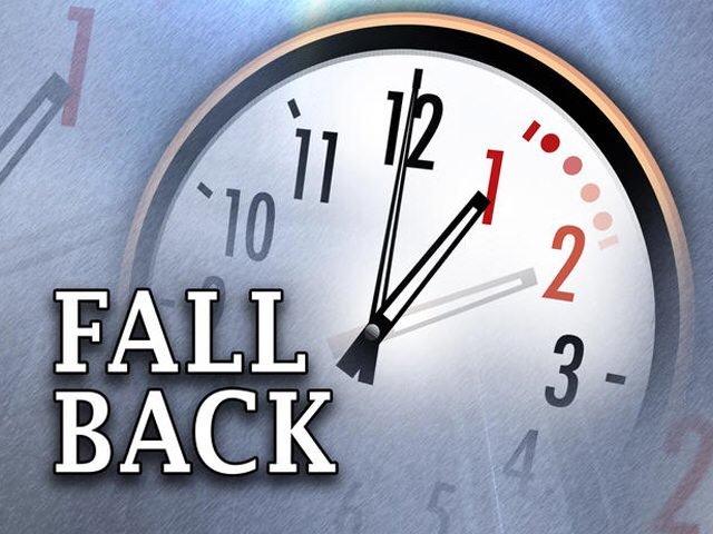 Remember to turn back your clock! image