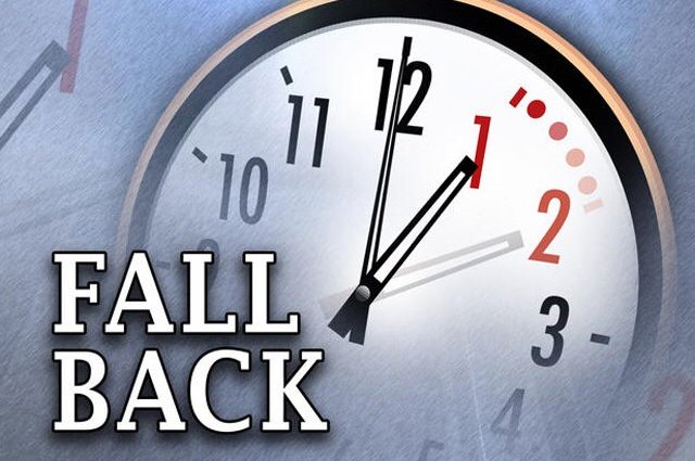 Remember to turn back your clock! image