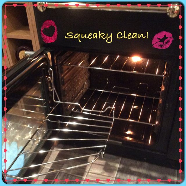 A squeaky clean oven! image