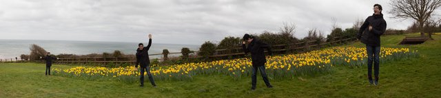 Beautiful Sidmouth...even with grey clouds image