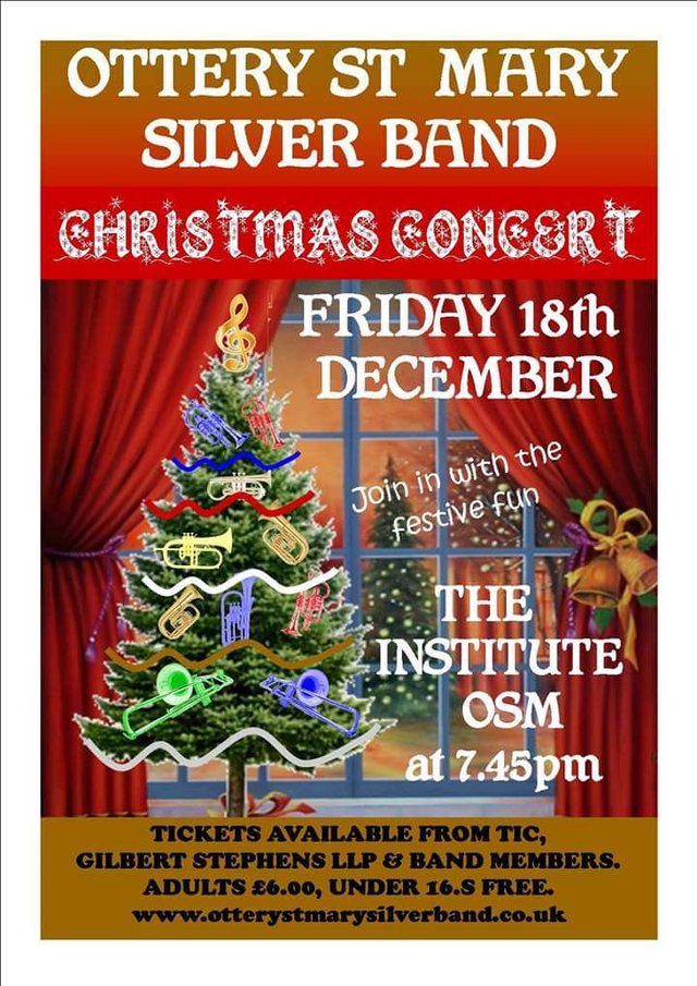 Christmas Concert - Ottery St Mary Silver Band image