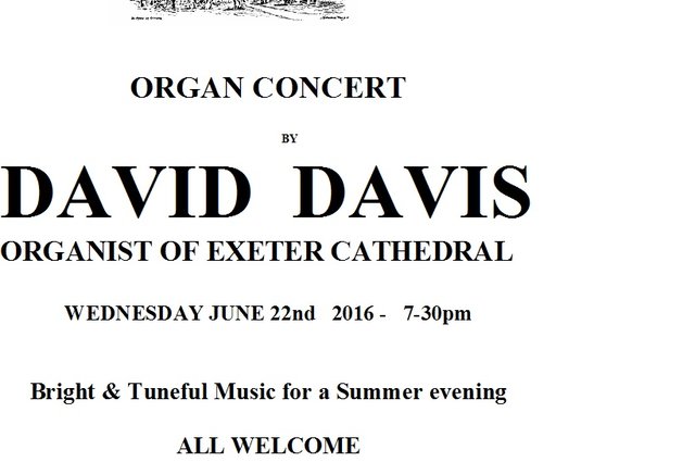 Organ Concert at Ottery St Mary Parish Church image