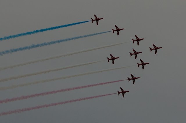 Red Arrow display - Sidmouth (Tonight) 26th August 2016 image