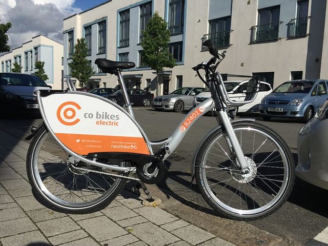 Electric hire bikes launched in Exeter! image