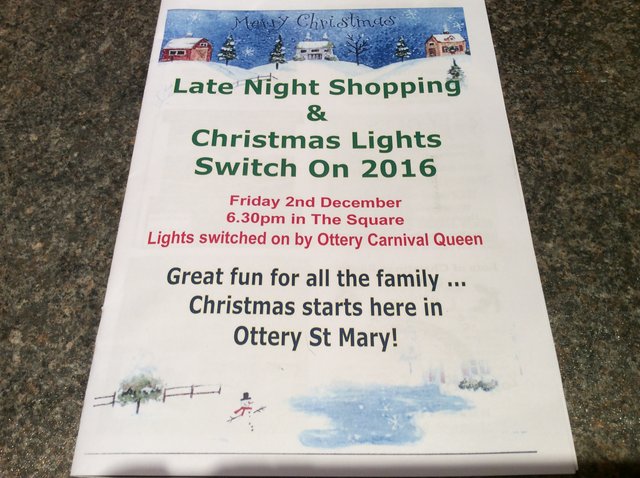 Christmas lights switch on 2016 and Late night shopping - Friday 2 December image