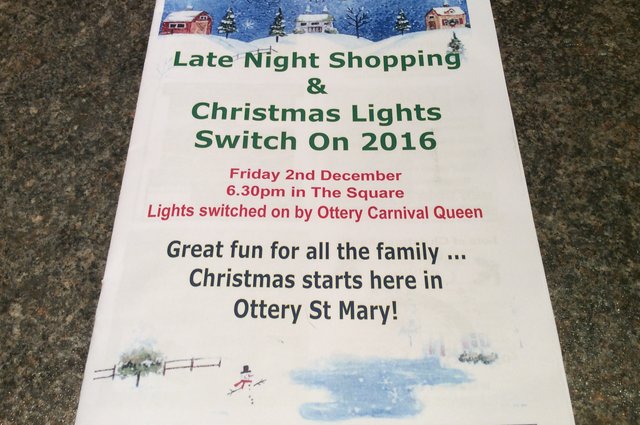 Christmas lights switch on 2016 and Late night shopping - Friday 2 December image