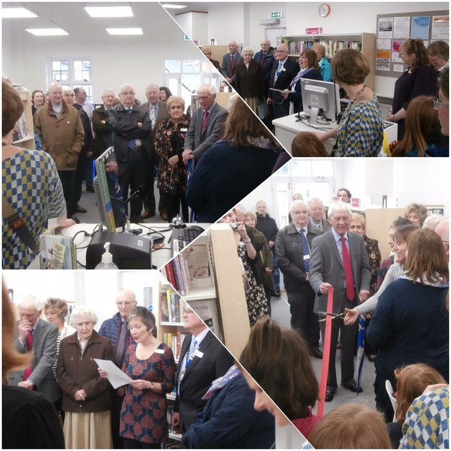 The Grand Ottery Library Opening yesterday image