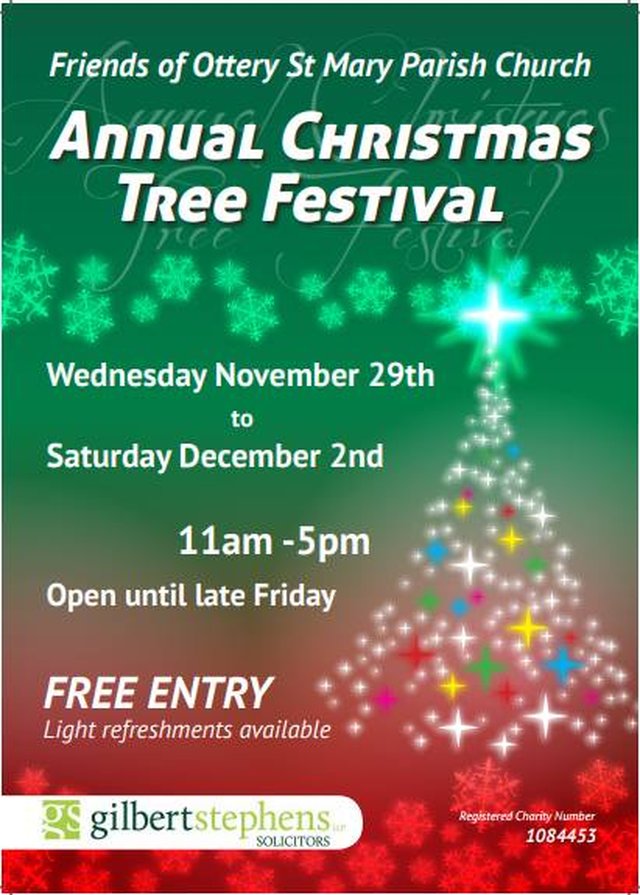 Annual Tree Festival 29 Nov - 02 Dec 2017 image