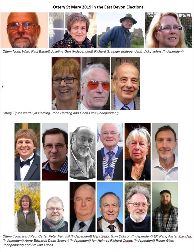 East Devon Elections 2019 - Meet the candidates image