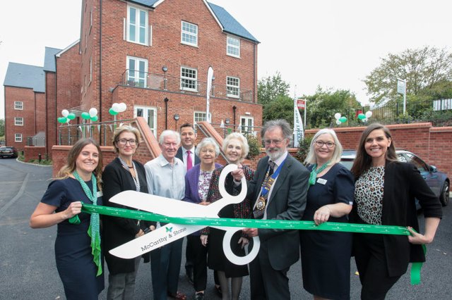 Opening of McCarthy and Stone’s new Tumbling Weir Court Retirement Living development image