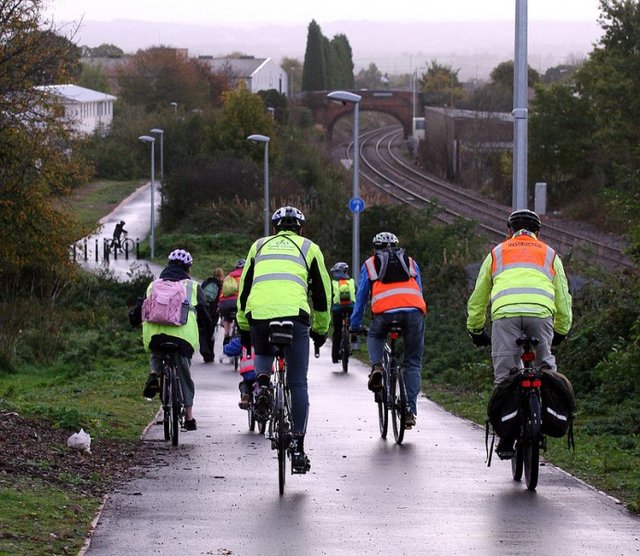 Be bright and be seen - message from Devon County Council as clocks go back on 27 October 2019 image