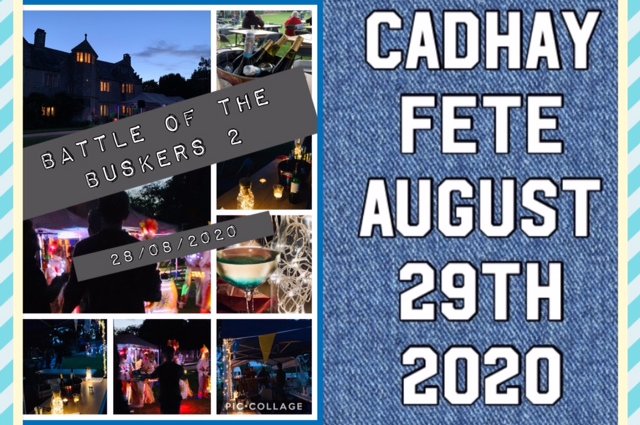 Save the Date - 2020 Cadhay Fete Ottery St Mary image