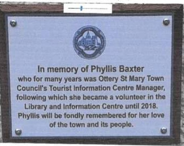 A tribute to the late Phylllis Baxter image
