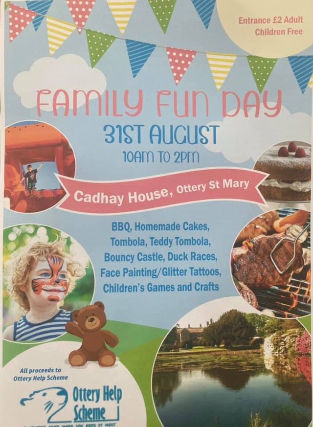 Cadhay House - Family Fun Day 31 August 2021 image