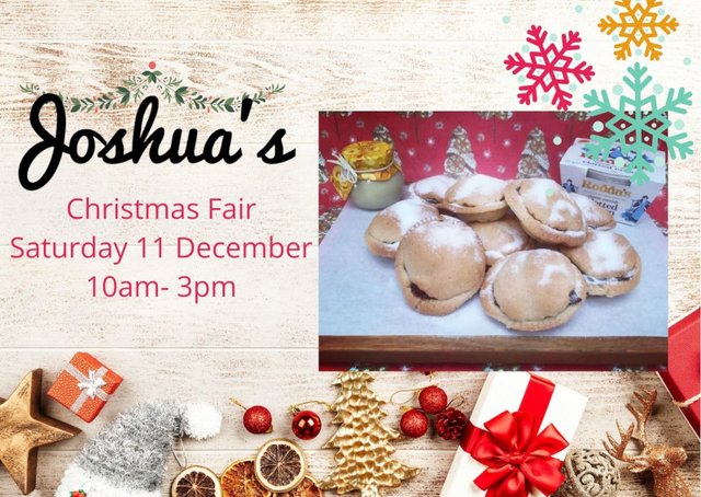 Christmas Fair at Joshua's - Saturday 11 December image
