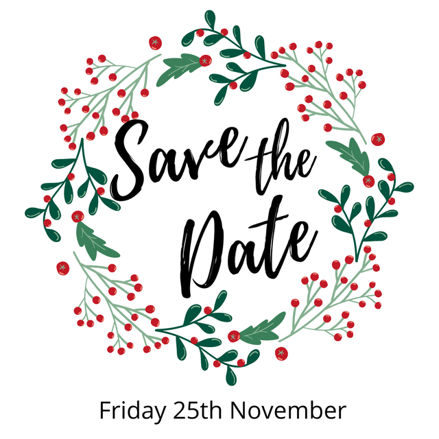 Late Night Shopping and Christmas Light switch on - SAVE THE DATE image