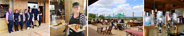 Food with a view at Coldharbour Farm image